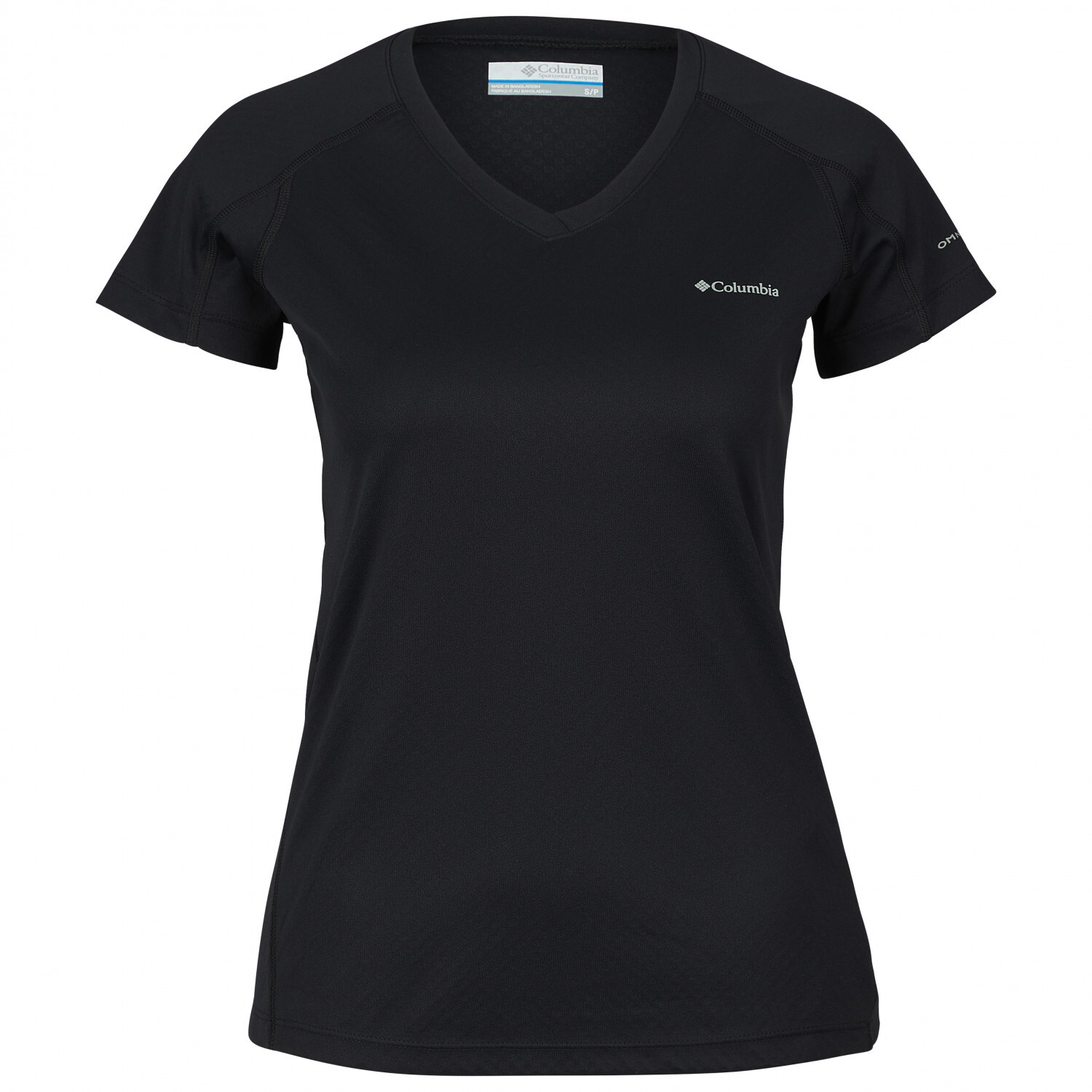 

Функциональная рубашка Columbia Women's Zero Rules Short Sleeve Shirt, черный