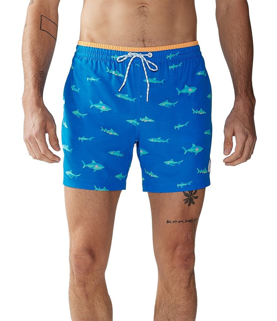 

Chubbies Tides Magic Print Classic 5,5Плавки с внутренним швом, синий