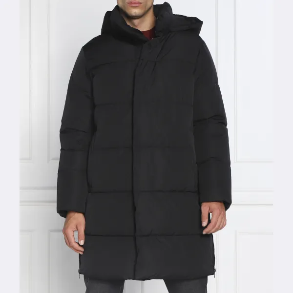 

Пуховик свободного кроя Trussardi, черный