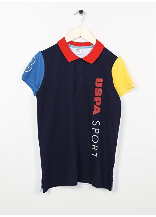 

Темно-синяя футболка-поло для мальчика с принтом U.S. Polo Assn., Синий, Темно-синяя футболка-поло для мальчика с принтом U.S. Polo Assn.