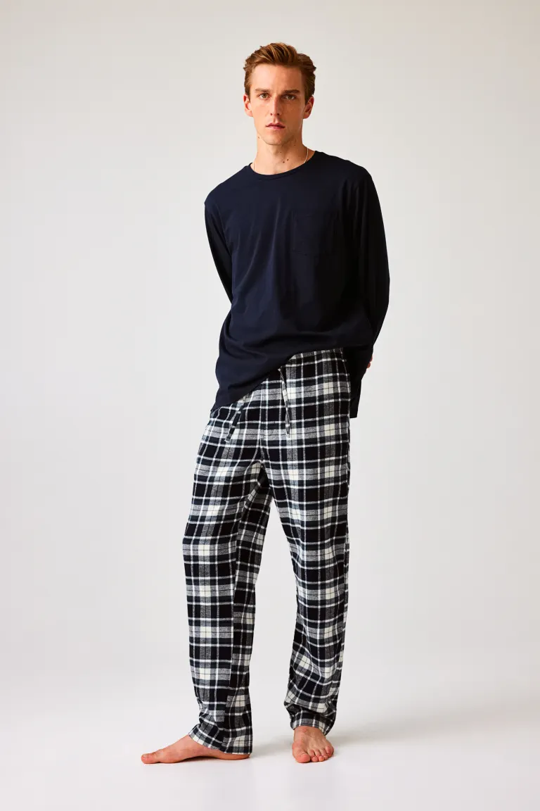 

Пижамы обычного кроя H&M, синий