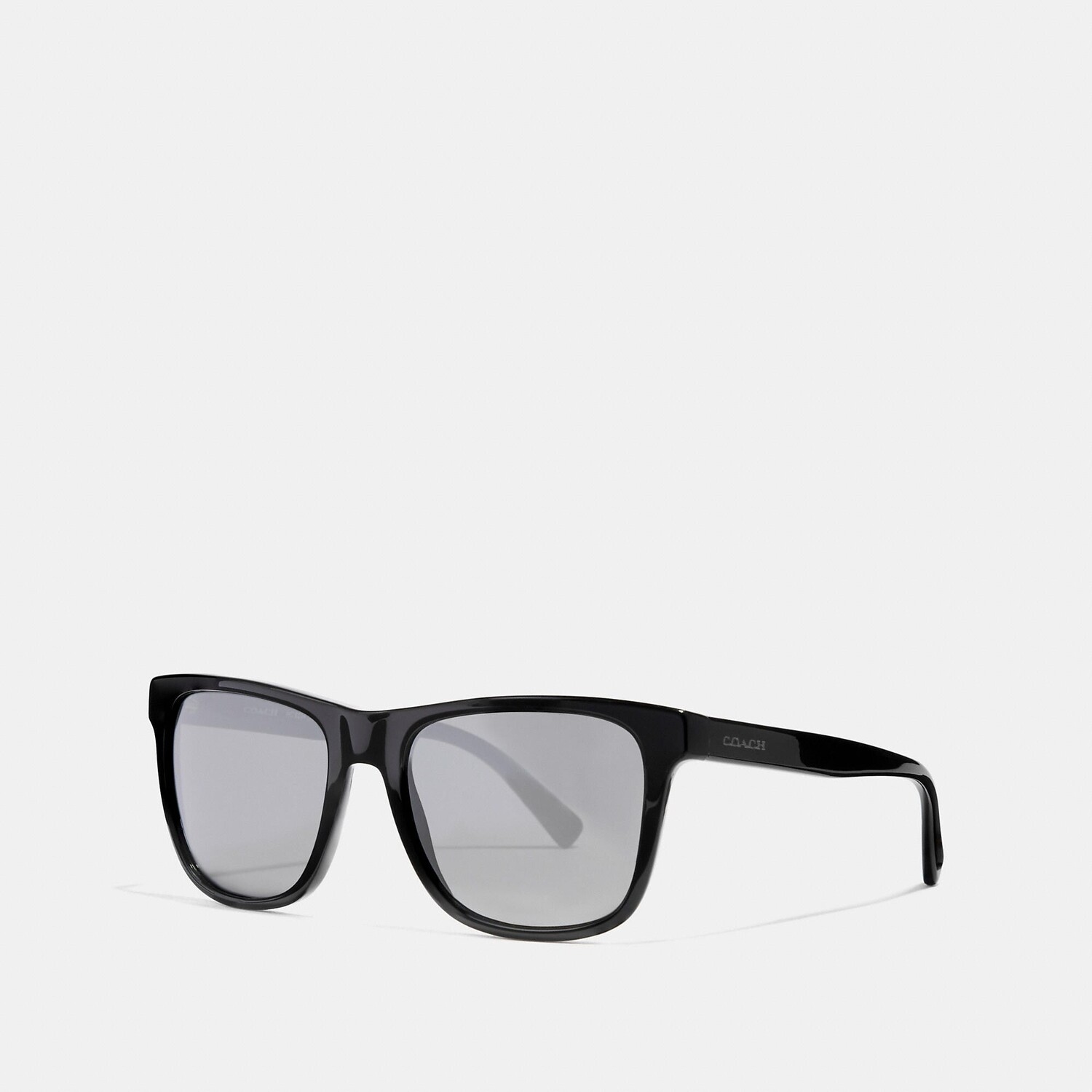 

Солнцезащитные очки Coach Outlet Leroy, цвет Black/Gunmetal Mirror