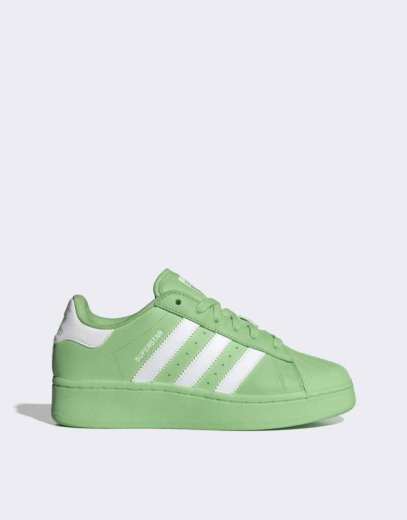 

Зеленые кроссовки adidas Superstar XLG