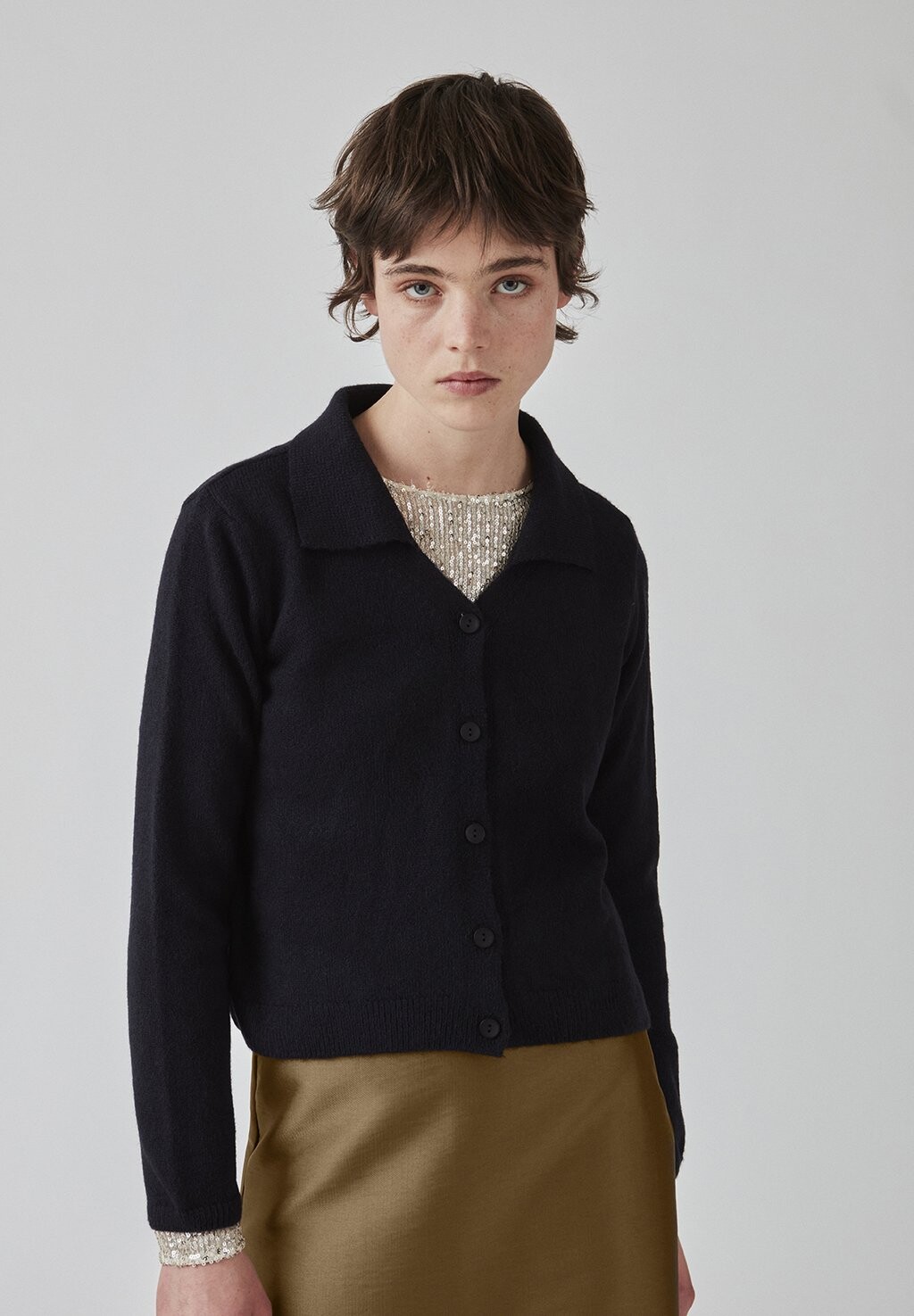

Кардиган FARO Modström, цвет navy sky