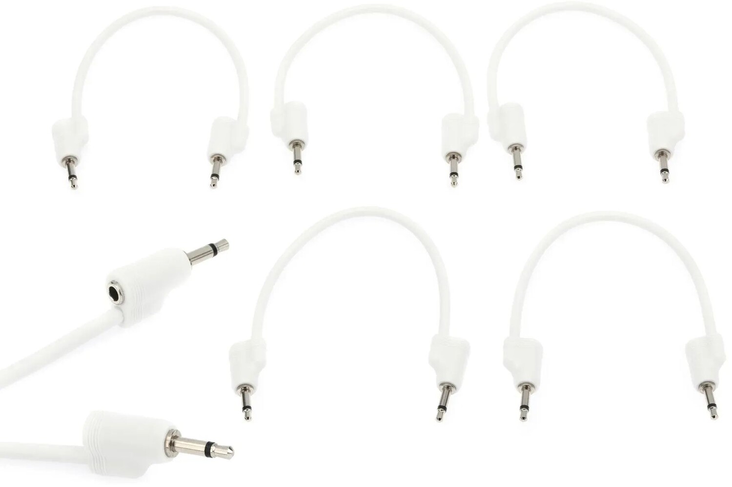 

Tiptop Audio Stackcable Eurorack Патч-кабель — 20 см, белый (5 шт.)
