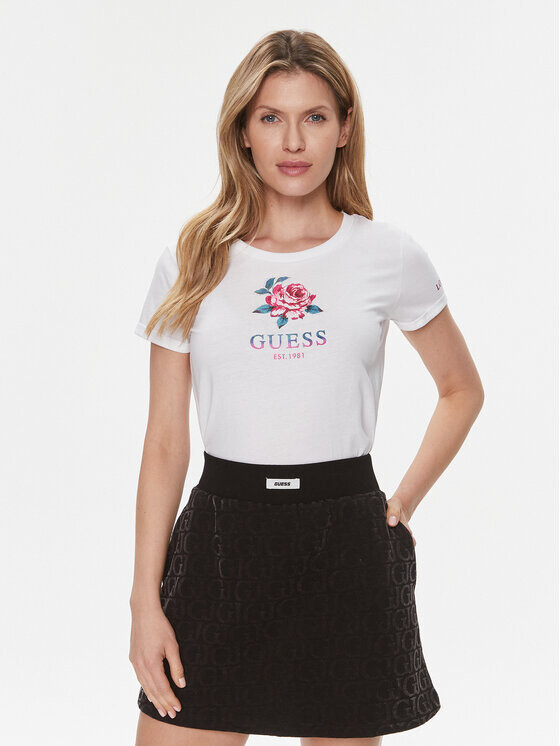 

Футболка стандартного кроя Guess, белый