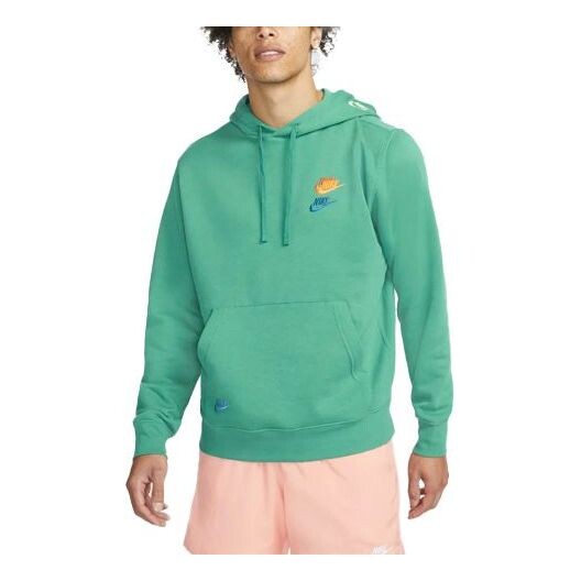 

Толстовка Men's Nike Sportswear Sport Essentials+ Logo Embroidered Pullover Hooded Sports Green, зеленый