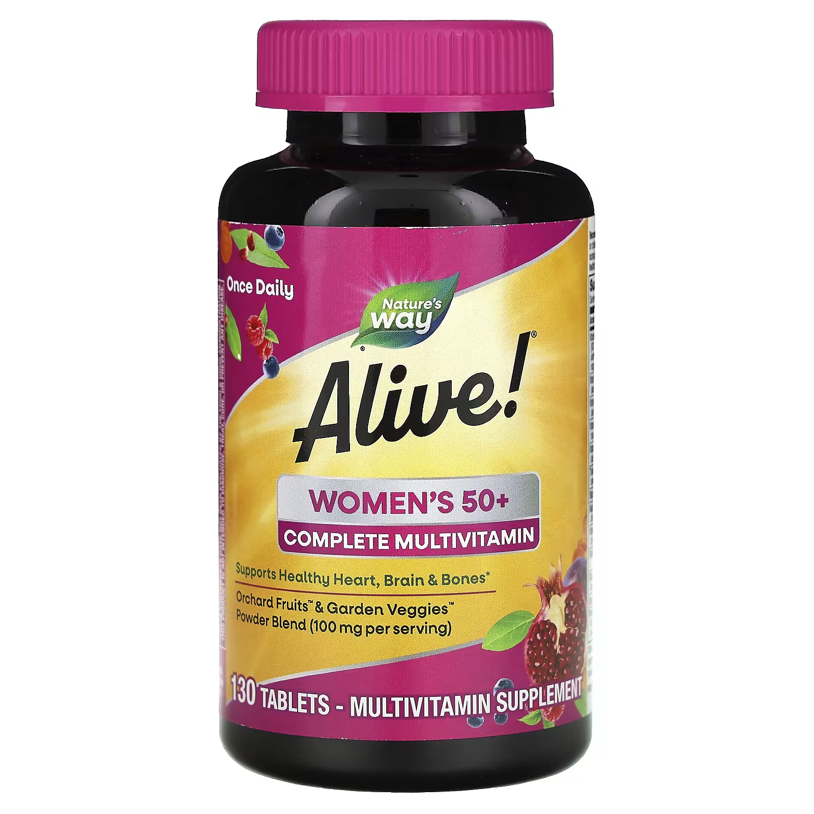 Витамин Nature's Way Alive! Women's 50+ Complete, 130 таблеток