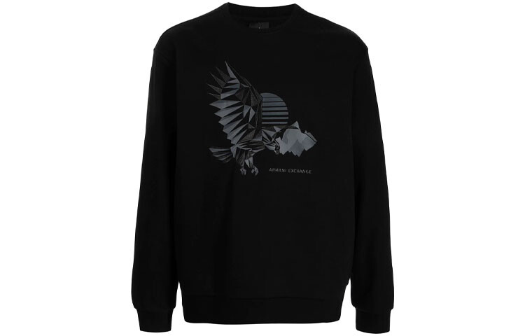 

ARMANI EXCHANGE Мужская толстовка, цвет Black
