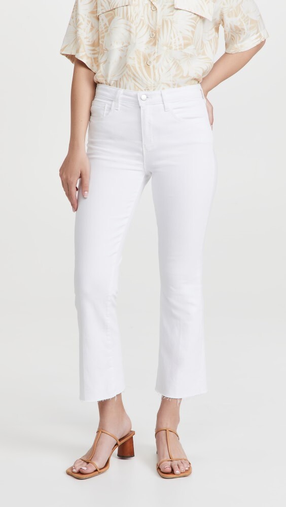 

Джинсы L'AGENCE Kendra Crop Flare