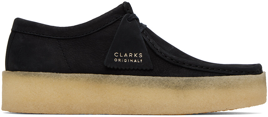 

Черные кроссовки Clarks Originals Cup Wallabee Cup Derby