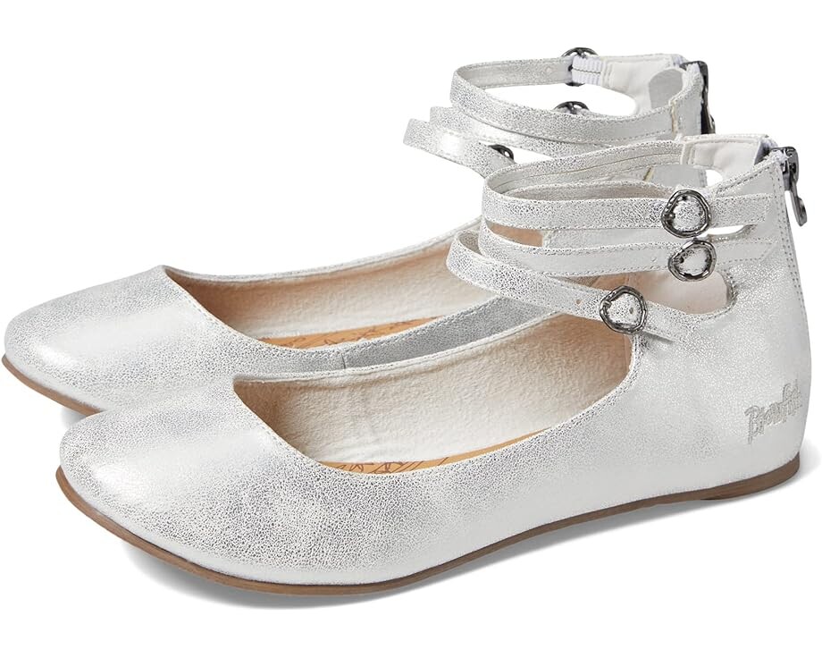 

Балетки Blowfish Malibu Pushi-K, цвет White Meteorite Metallic