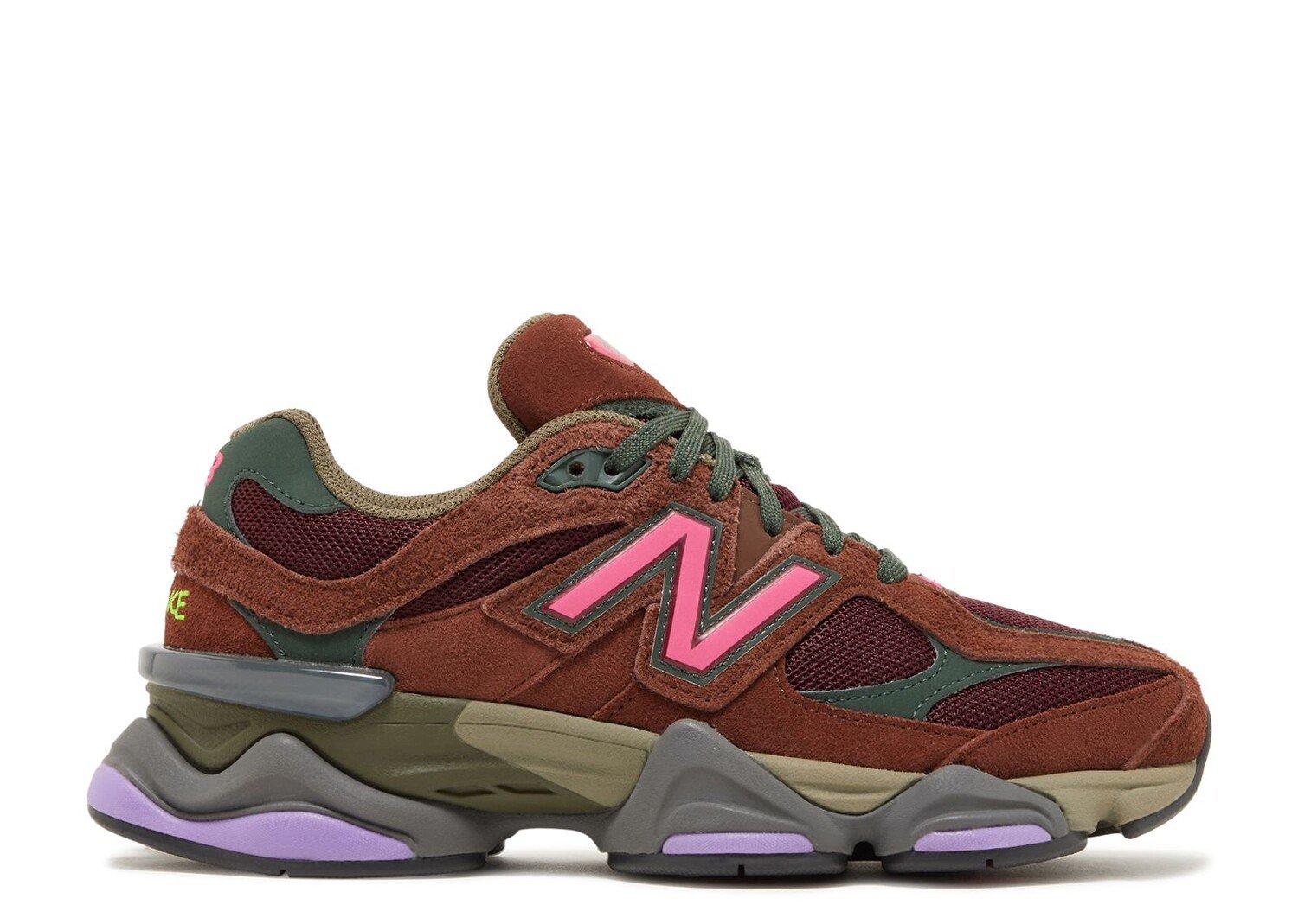 

Кроссовки New Balance 9060 'Burgundy Pink', красный