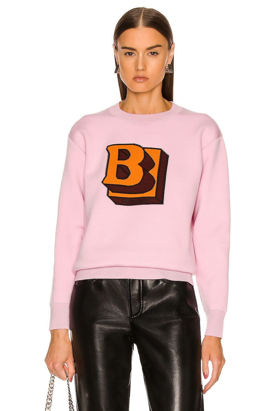 

Свитер Burberry Kyra, цвет Pale Candy Pink