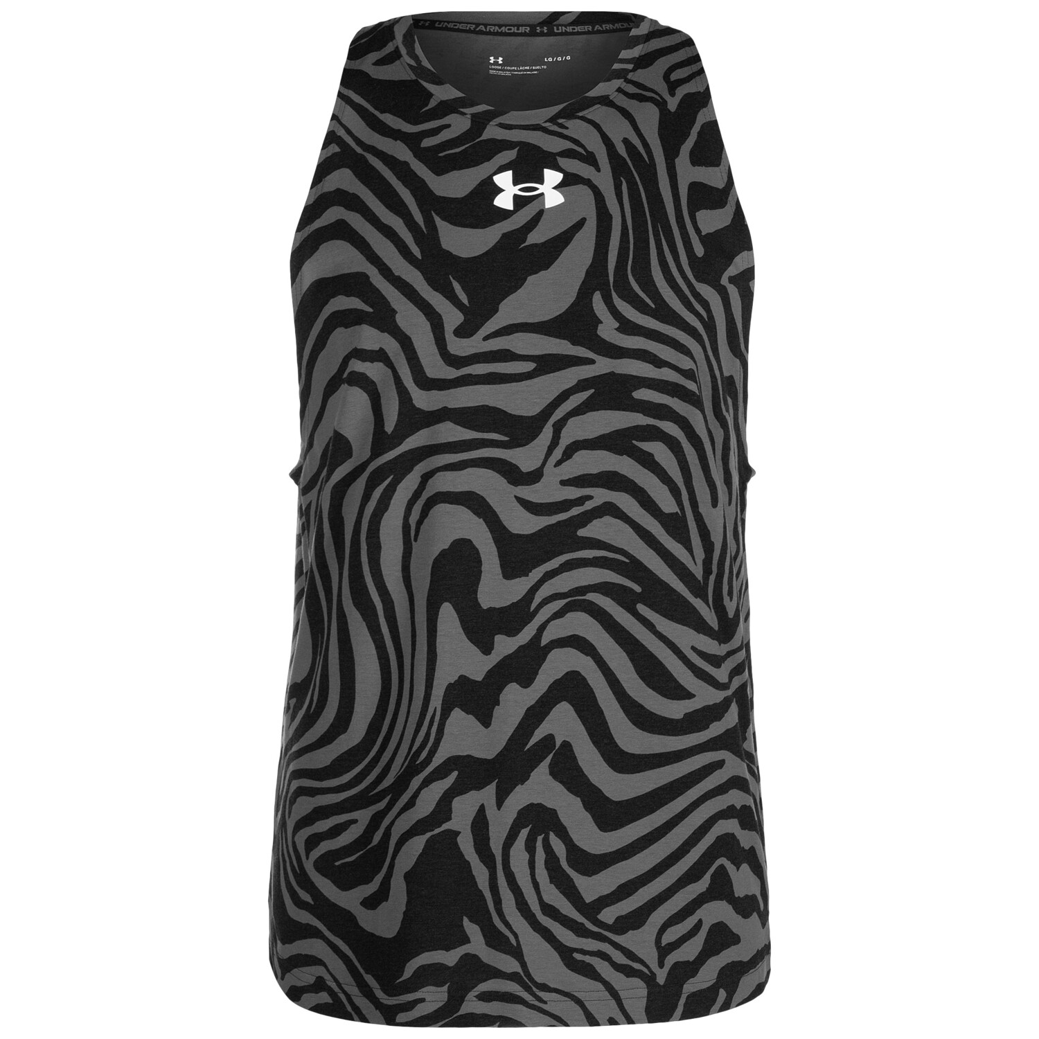 

Рубашка Under Armour Tanktop Baseline Printed, черный