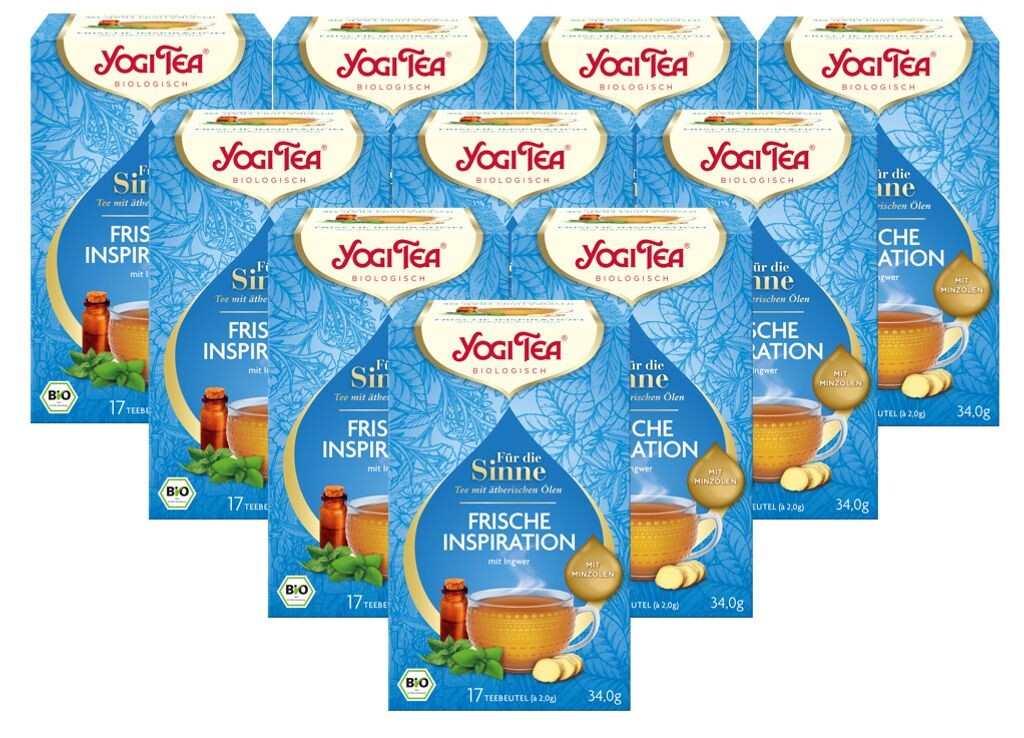 

10 ЧАЙ XYOGI FTS Свежее вдохновение | 10х34г Yogi Tea