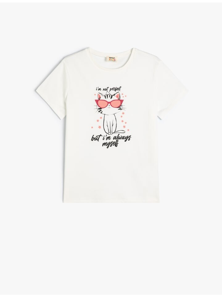 

Футболка KOTON T shirt, экрю