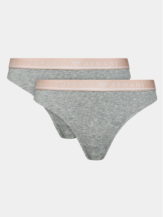 

Комплект из 2 женских трусов Emporio Armani Underwear, серый