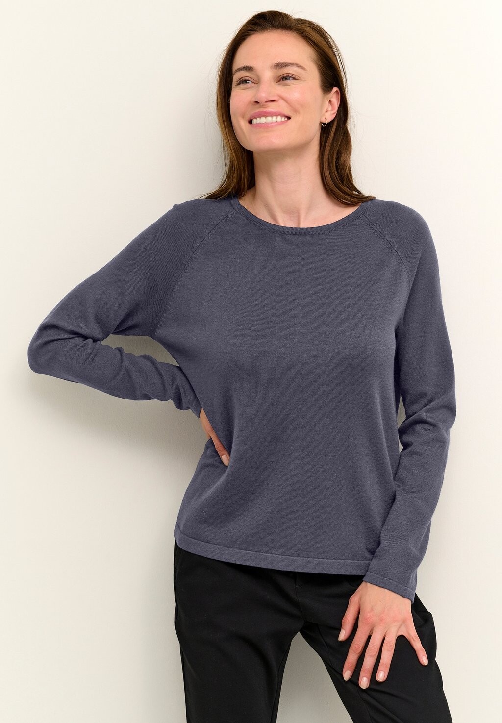 

Свитшот Culture ANNEMARIE SOLID, цвет graystone melange