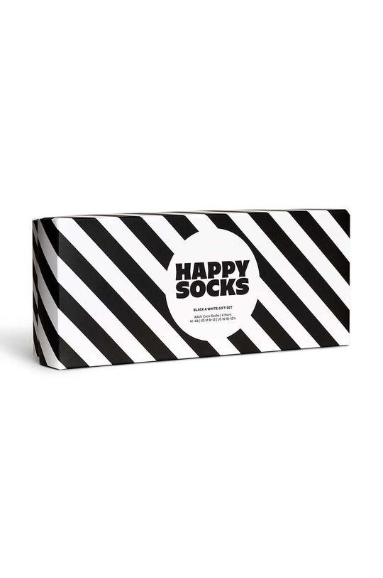 

4 пары носков Happy Socks, черный