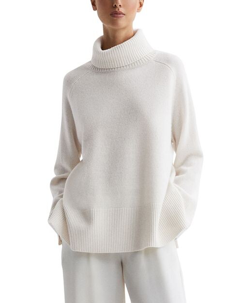 

Свитер с водолазкой Edina REISS, цвет Ivory/Cream