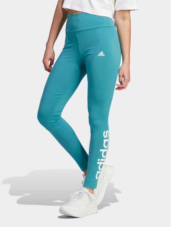 

Леггинсы плотно сидят Adidas, синий