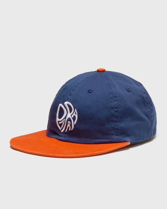 

Шапка By Parra Circle Tweak Logo 6 Panel Hat, цвет navy/orange