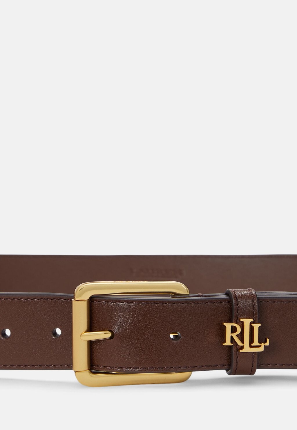 

Пояс LOGO KEEPER LEATHER BELT Lauren Ralph Lauren, темно-коричневый