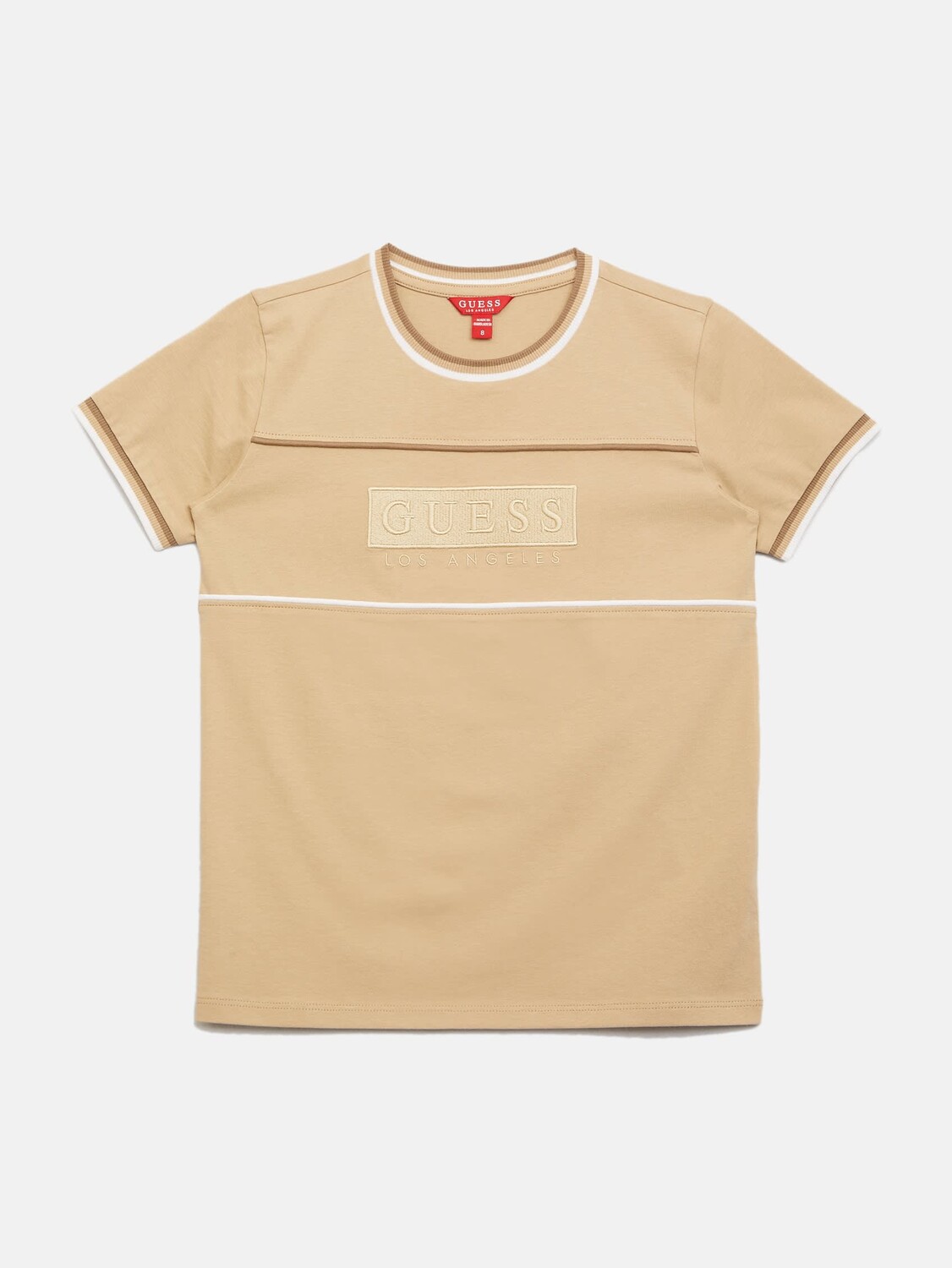 

Футболка Eco Joshua с вышитым логотипом (7–16) Guess Factory, цвет G118