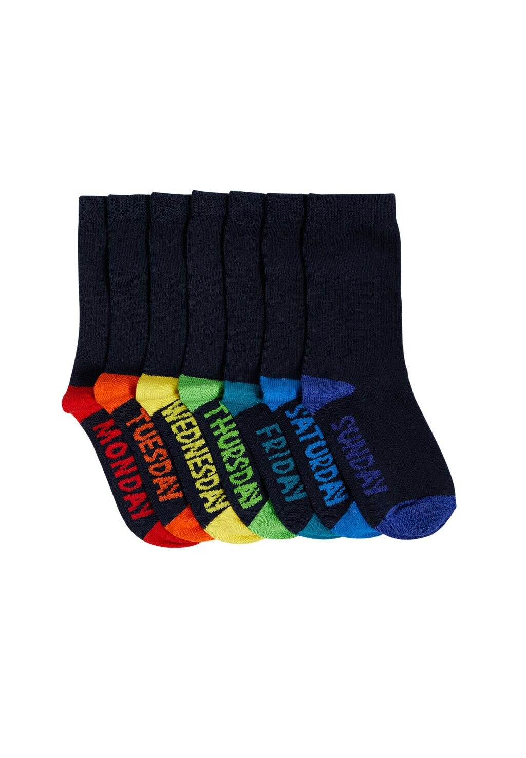 

Носки 7-PACK WE Fashion, цвет blue