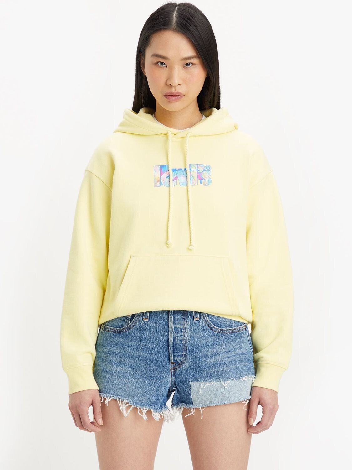 

Худи Levi's Graphic Standard с мраморным логотипом, желтый