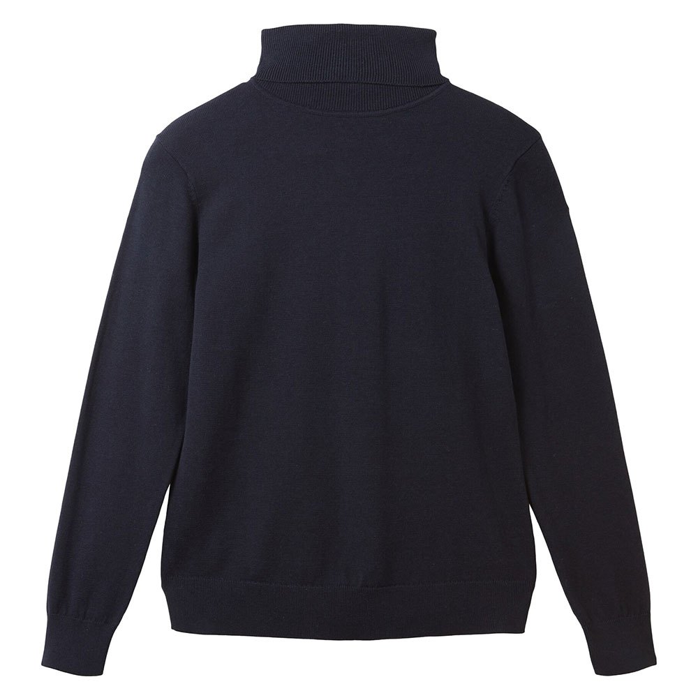Свитер Tom Tailor 1037746 Knit Basic Turtle Neck, синий свитер tom tailor 1038195 cosy knit turtle neck серый