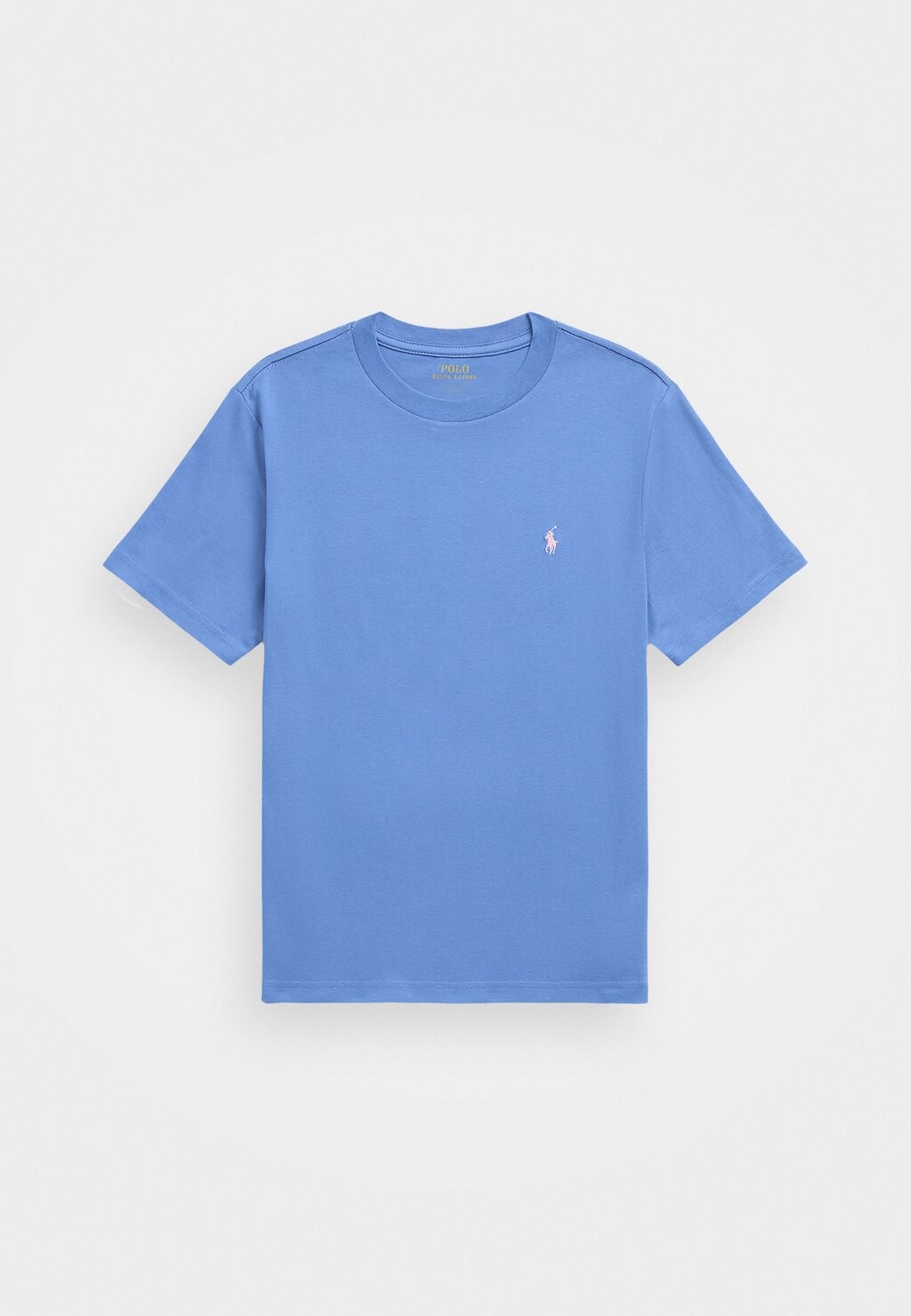 

Футболка базовая Polo Ralph Lauren, цвет new england blue/pink