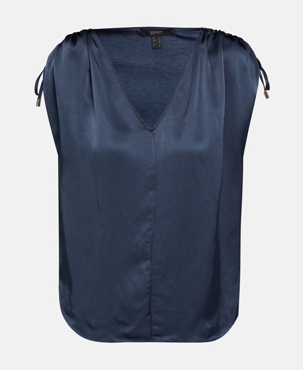 

Рубашка блузка Esprit Collection, темно-синий