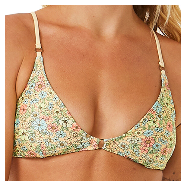 Верх бикини Rip Curl Women's Sea Of Dreams Tri, цвет Multico купальник верх rip curl la plage tri пол ж цвет 9656 tropical peach размерl