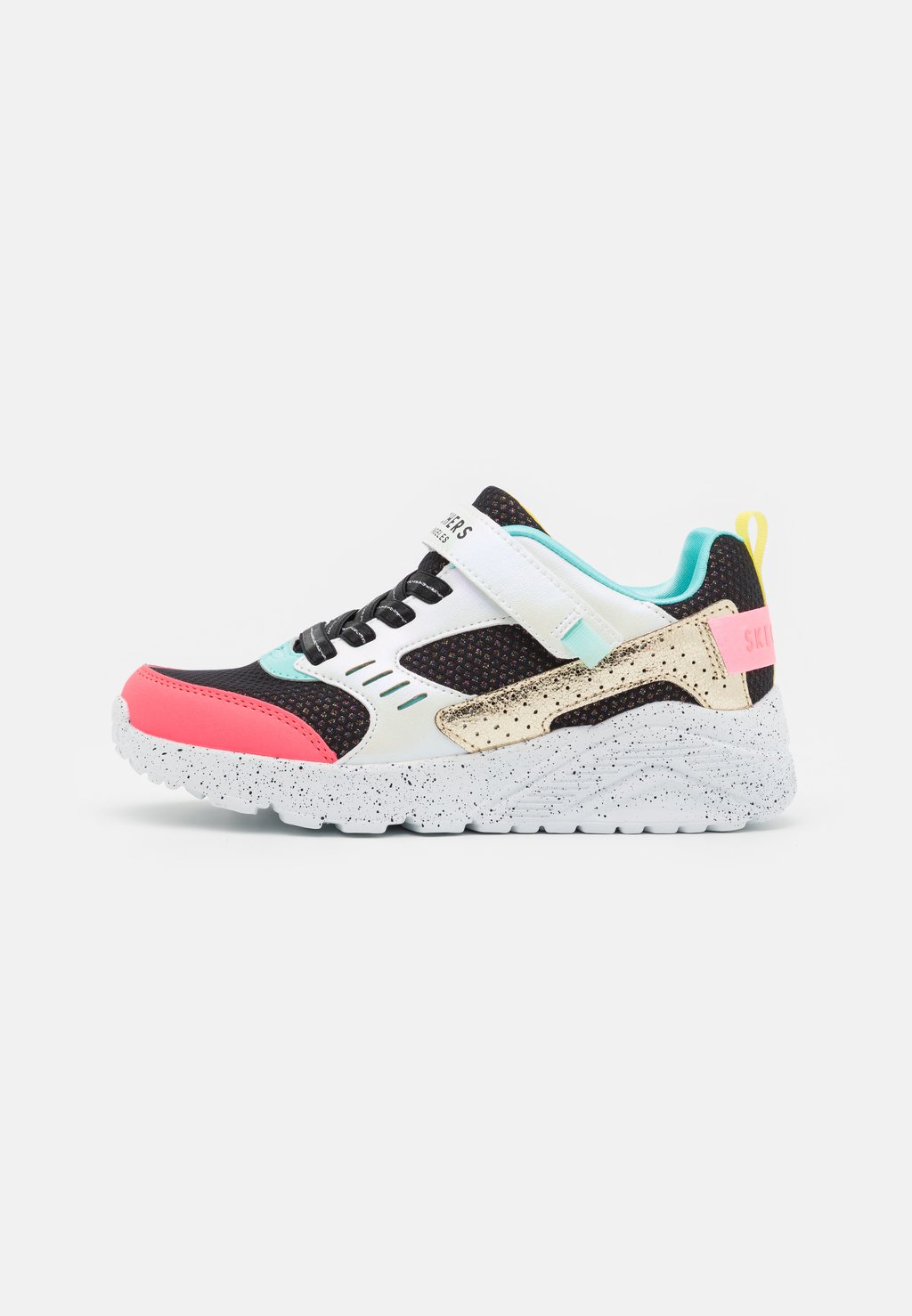 Низкие кроссовки Uno Lite Skechers, цвет black/multi-coloured кроссовки skechers sport uno pink multi coloured