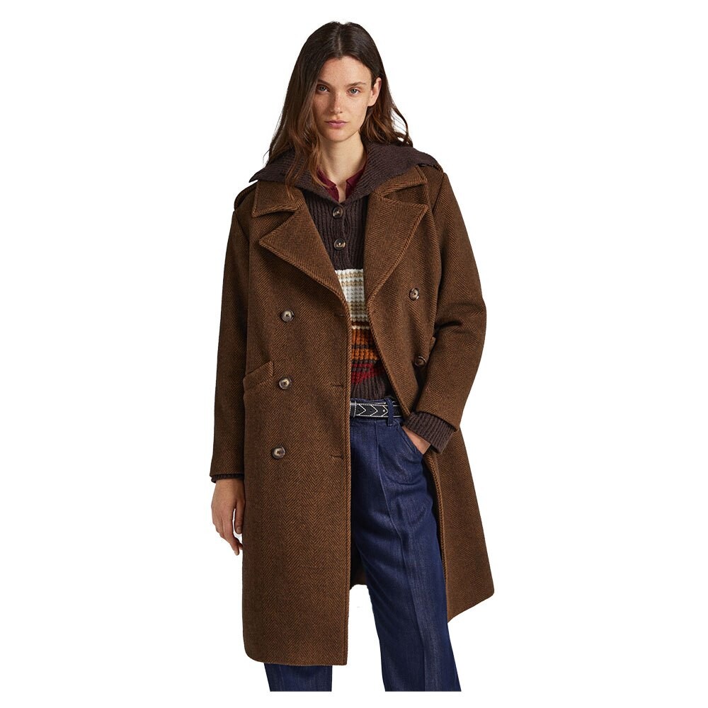 

Пальто Pepe Jeans Marlin, коричневый