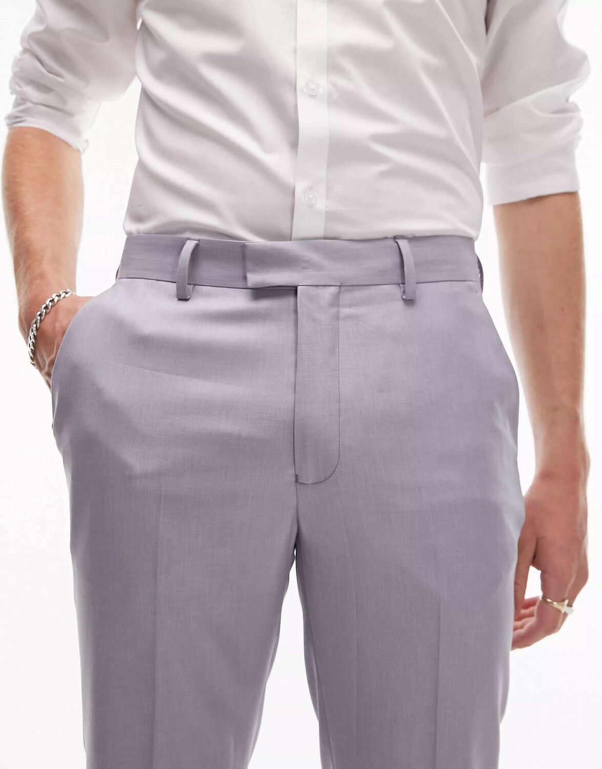

Синие брюки-скинни Topman