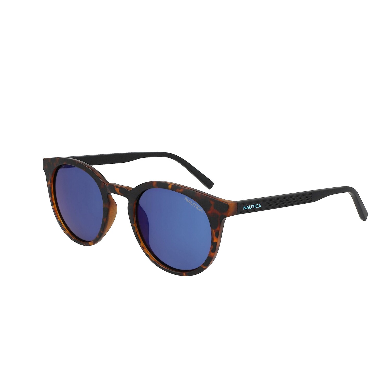 

Мужские круглые солнцезащитные очки Nautica, цвет Coffee Heather