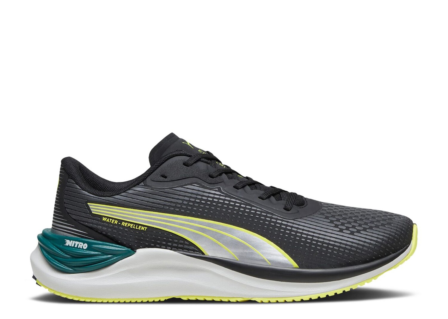 

Кроссовки Puma Electrify Nitro 3 Winter 'Black Yellow Burst', черный