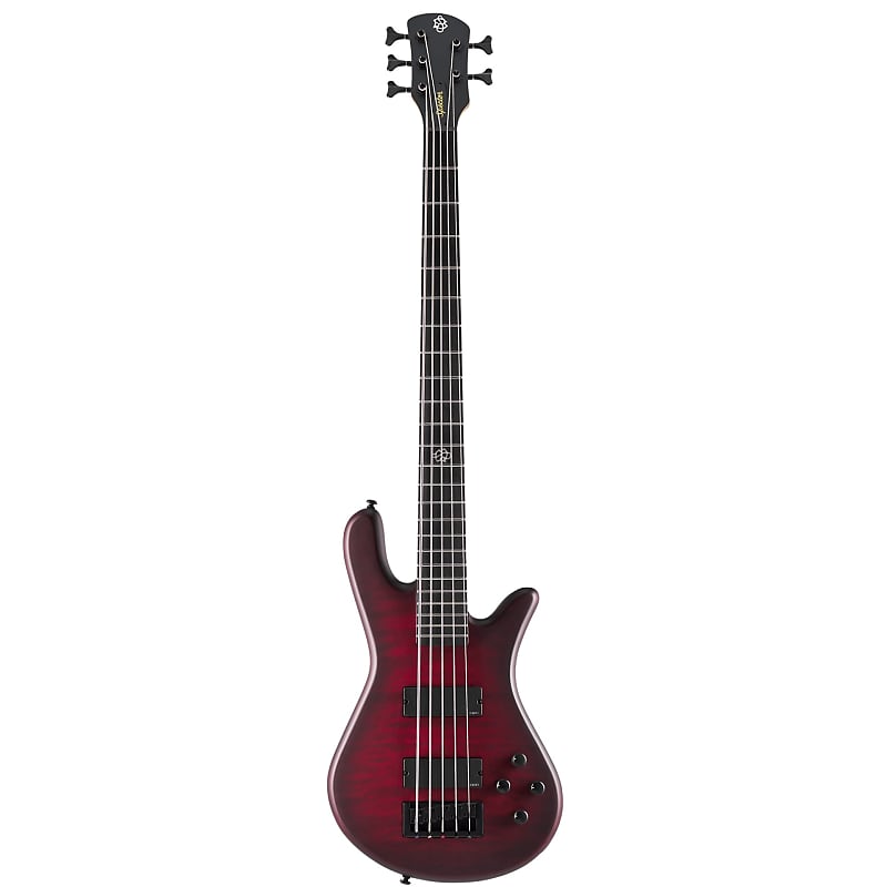 цена Басс гитара Spector NS Pulse 5 5 String Electric Bass in Black Cherry Matte