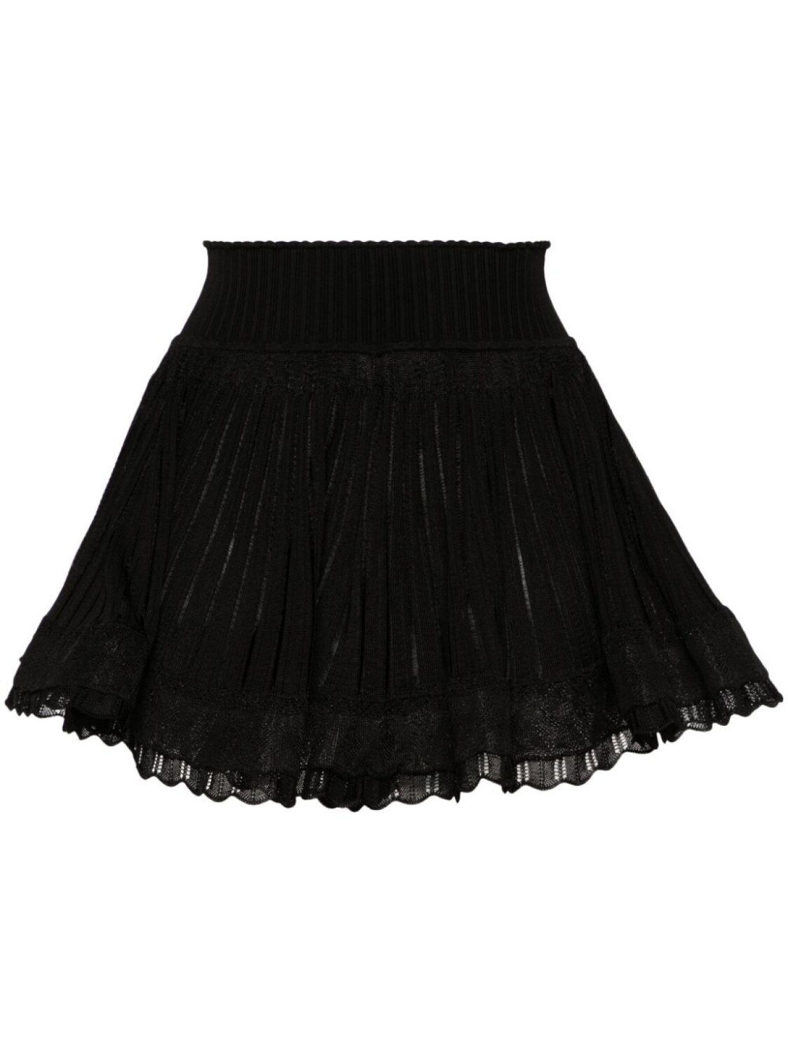 

Alaïa шорты Crinoline с завышенной талией, черный