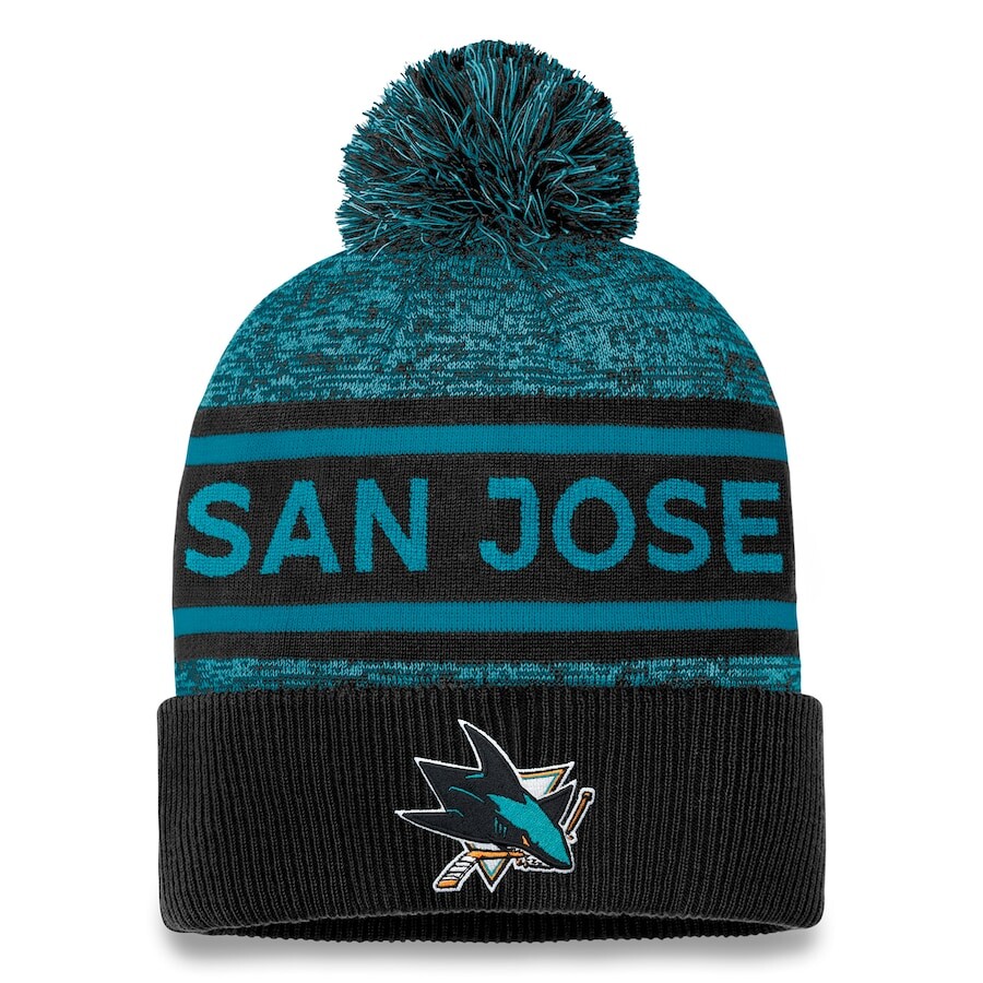

Шапка Fanatics Branded San Jose Sharks, черный