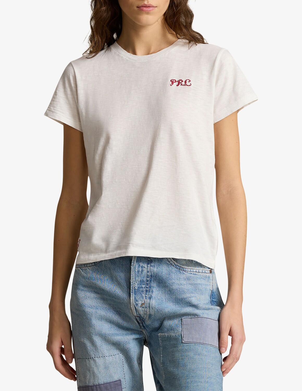 

Хлопковая футболка Ralph Lauren, белый