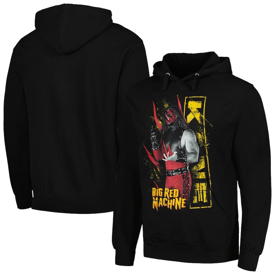 

Пуловер с капюшоном WWE Authentic Kane, черный