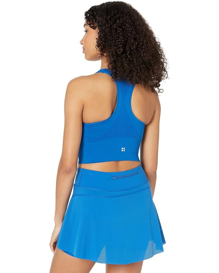 

Бюстгальтер Sweaty Betty Stamina Longline Workout Bra, цвет Oxford Blue