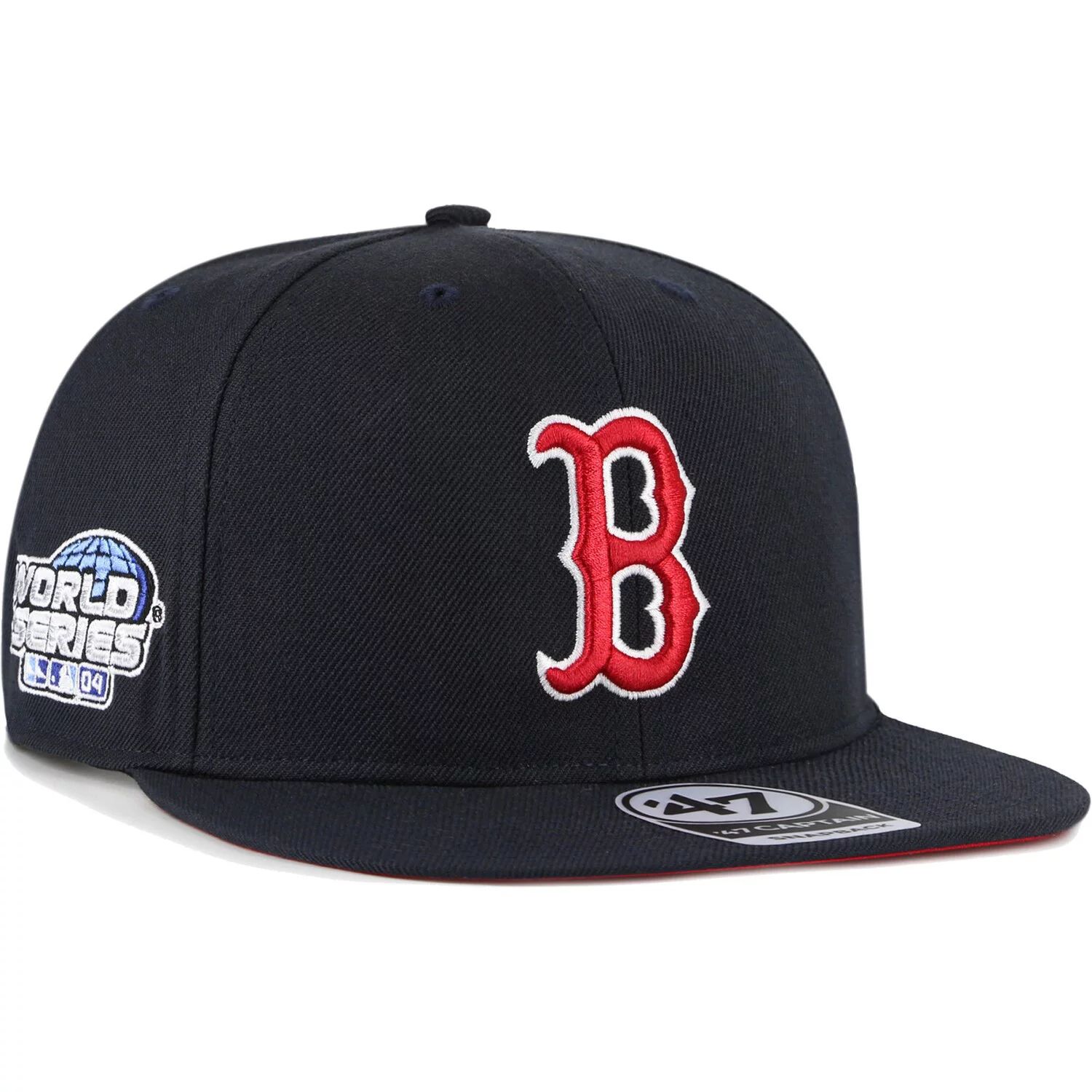 

Мужская кепка '47 Navy Boston Red Sox 2004 World Series Sure Shot Captain Snapback