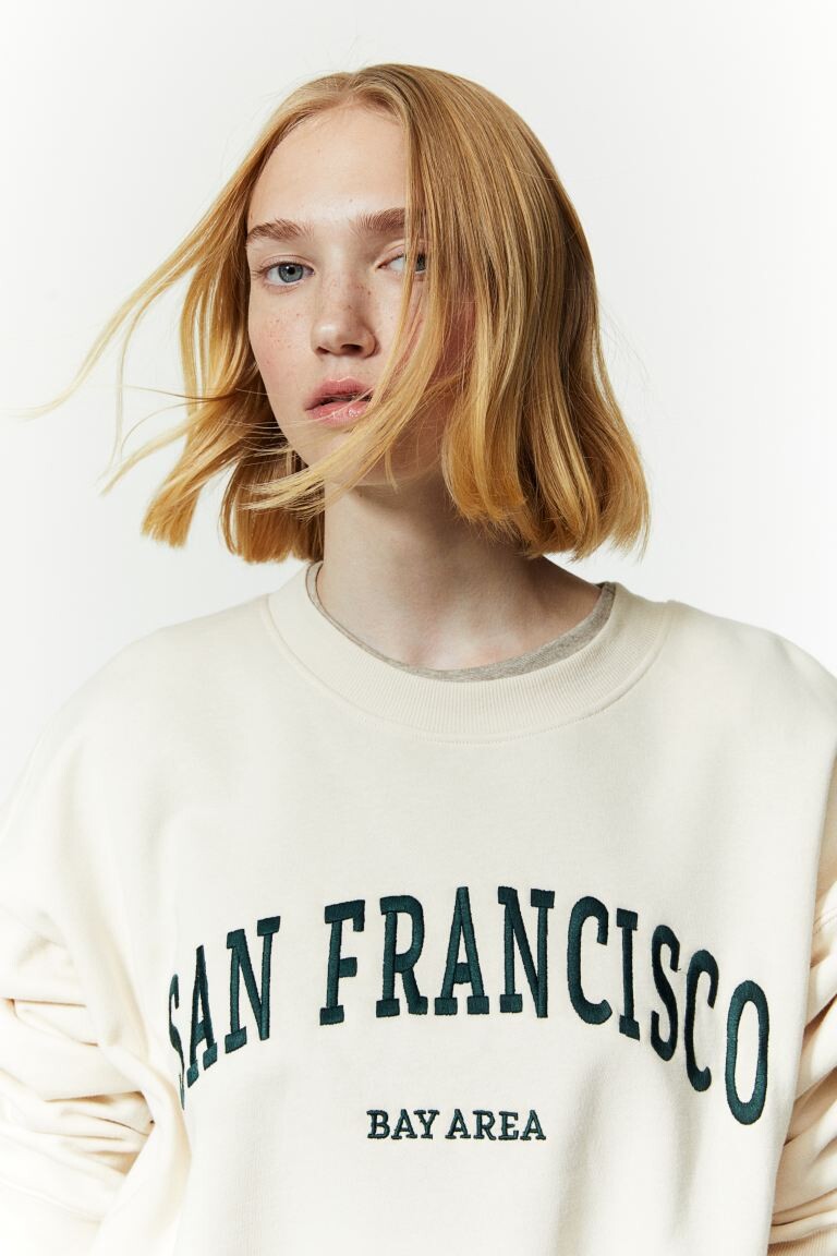 

Толстовка с принтом H&M