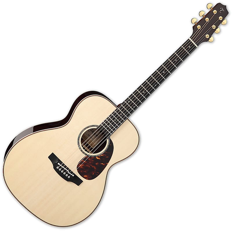 Акустическая гитара Takamine EF7M-LS OM Body Acoustic Guitar Natural акустическая гитара bamboo ga 41 spruce q