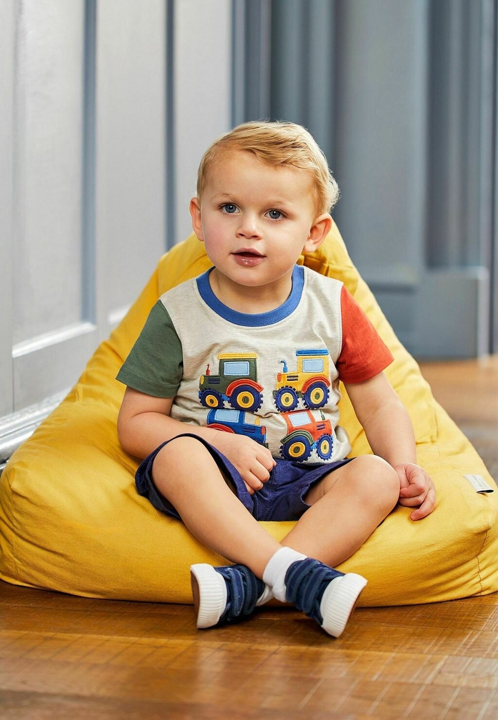 

Футболка с принтом REGULAR FIT Jojo Maman Bébé, бежевый